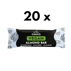 20 x Choco Vegan Bar Almond  40g