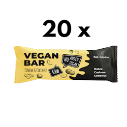 20 x Vegan Bar Cashew & Coconut 40g