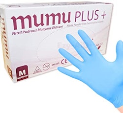 Mumu Plus + Nitrile Handskar M 100 st