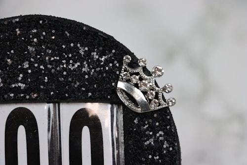 Kungsholmen silver svartglitter