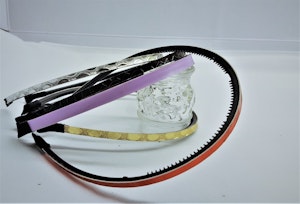 Smalt diadem 5-pack, bredd 5-7 mm