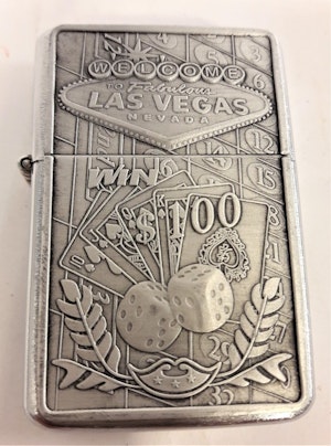 Las Vegas Gambling - Bensintändare, motiv 2 tärningar