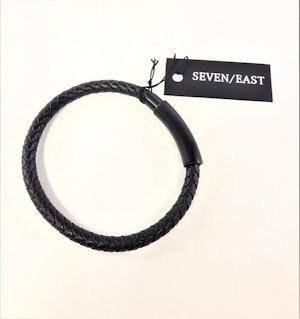 Filip Armband Svart och Rostfritt Stål