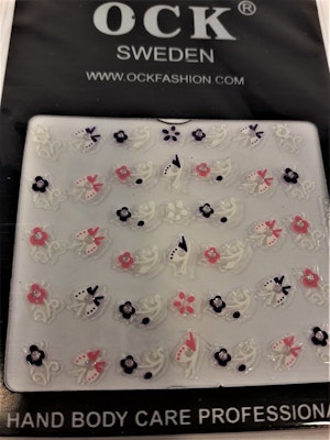 Nageldekorationer, nr 105