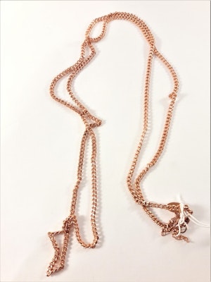 Halsband Kopparfärg ca 80 cm