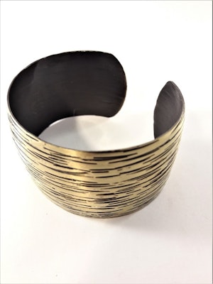 Brett Stelt Armband Guldfärg