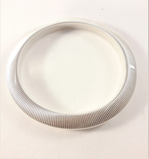 Metall Armband Vitguldfärg