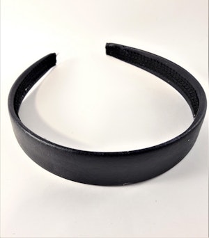 Diadem i svart, ca 2,5 cm