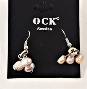 Örhängen med Detaljer Rosa