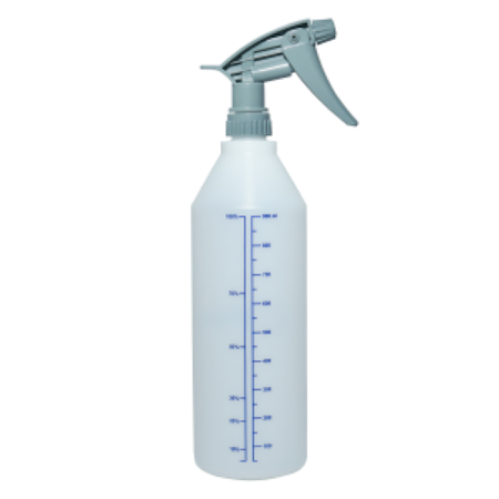 1 liters flaske m/ målesystem og Atomiza Trigger