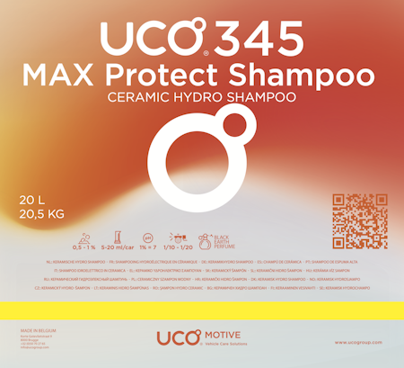 UCO 345 Max Protect Shampoo - keramisk skumsjampo