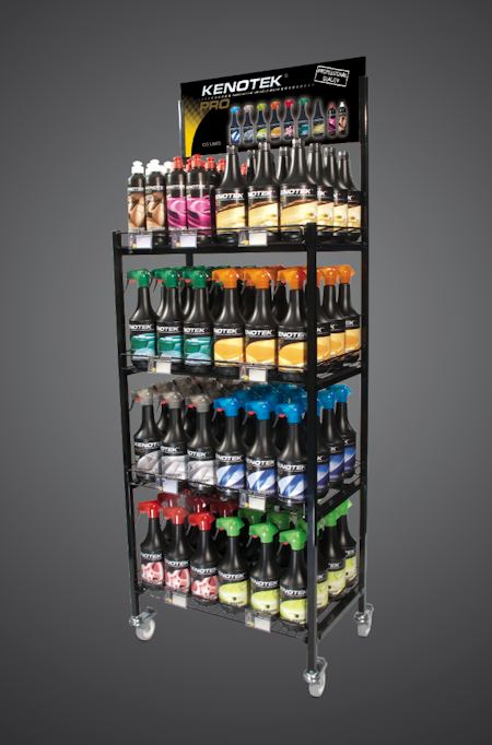 Kenotek display stand - hyllestativ