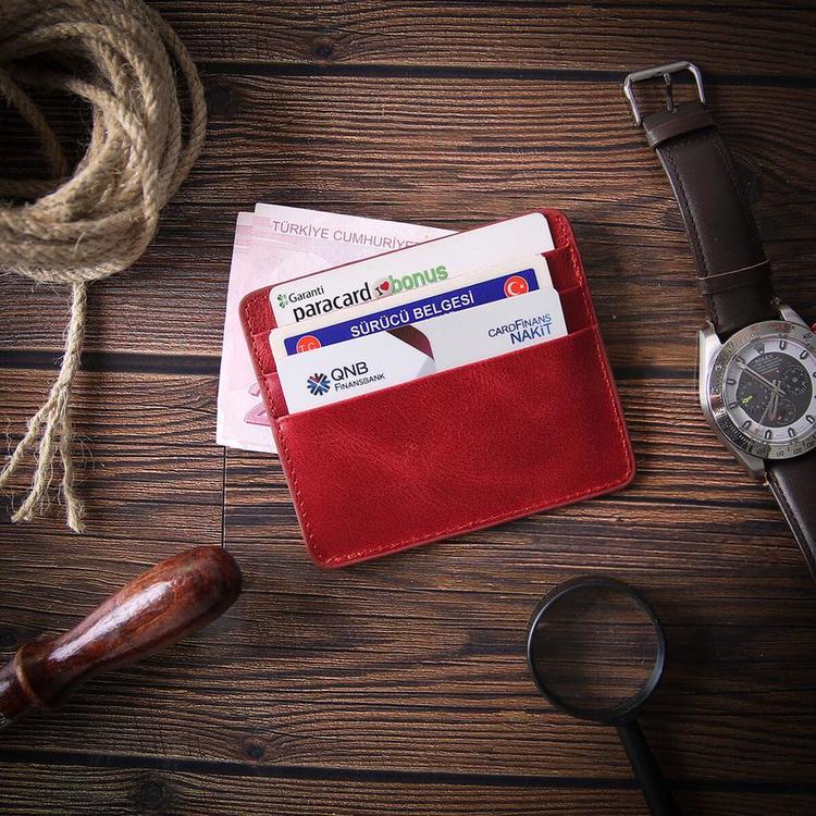 Seoul Wallet - Maple Red