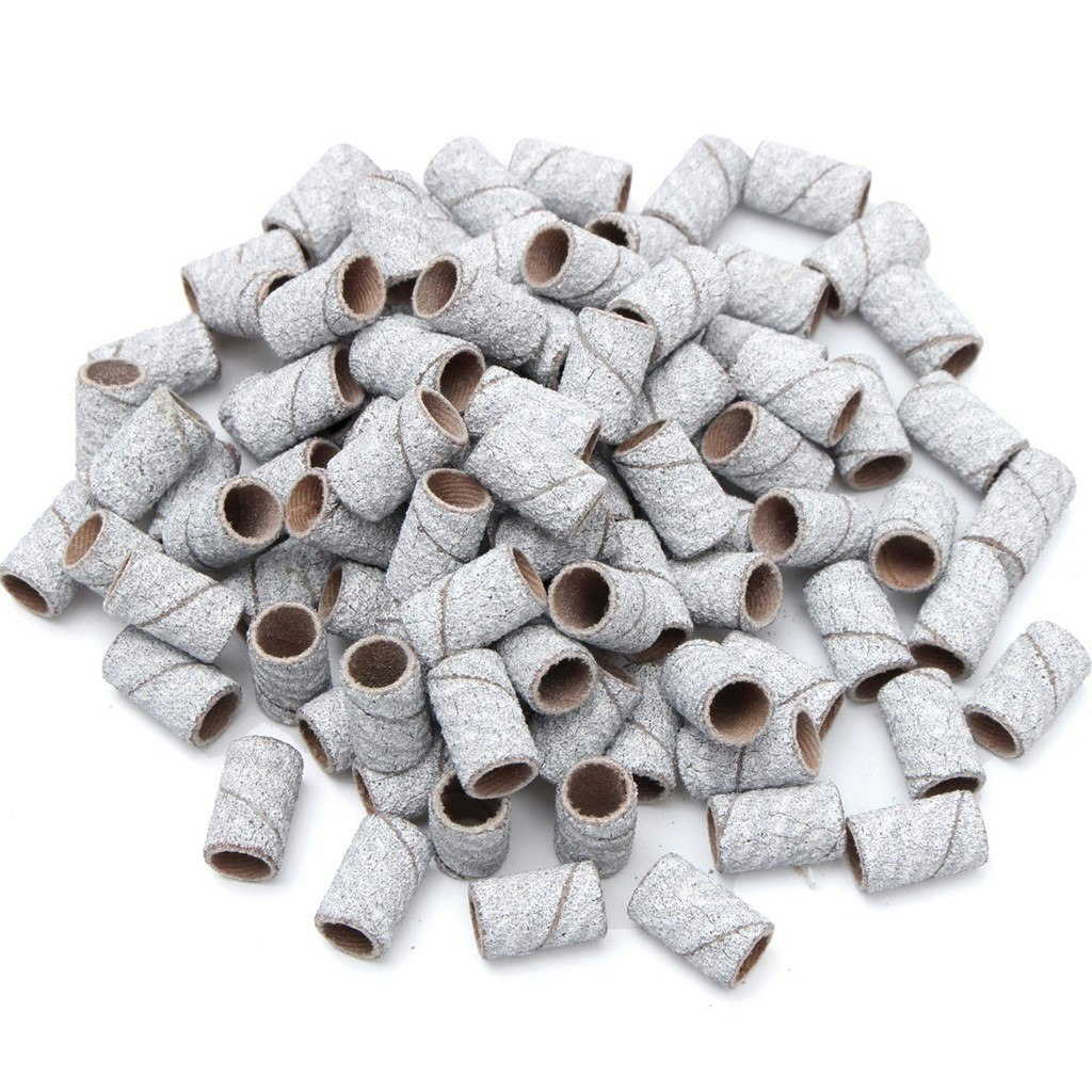 White sanding 120 grit bands 100pcs