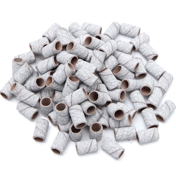 White sanding 120 grit bands 100pcs