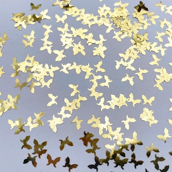 Butterfly glitter gold 15g
