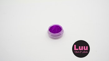 Purple neon pigment powder