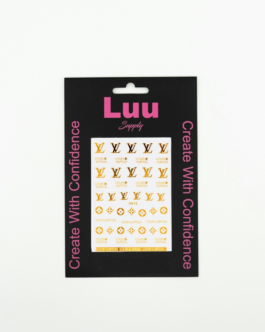 Lv gold nailstickers