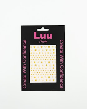 Gold stars nailstickers