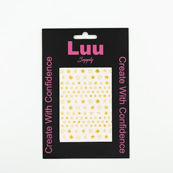 Gold stars nailstickers