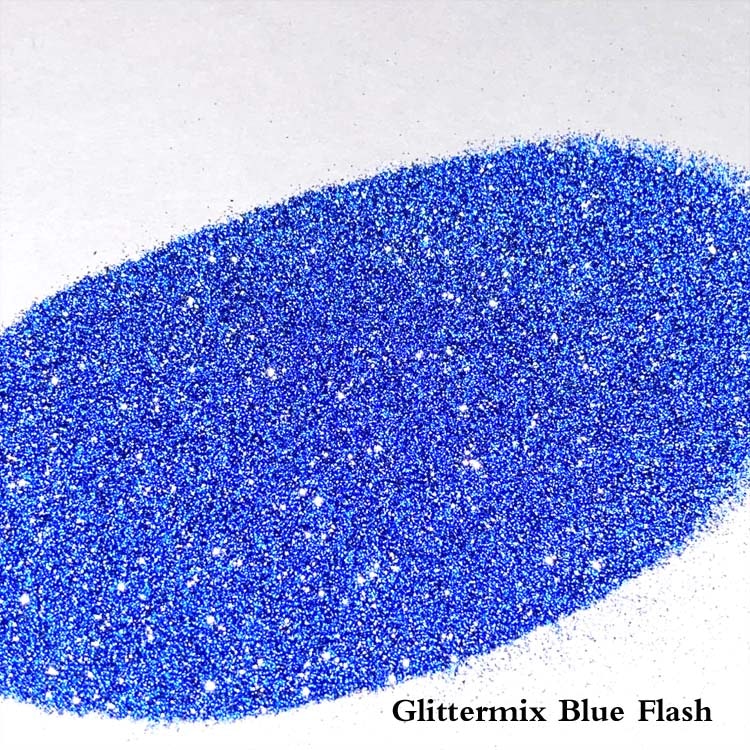 Flash blue glittermix 15g
