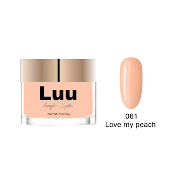Akryl pulver - Love my peach 061