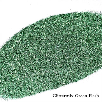 Flash green glittermix 15g