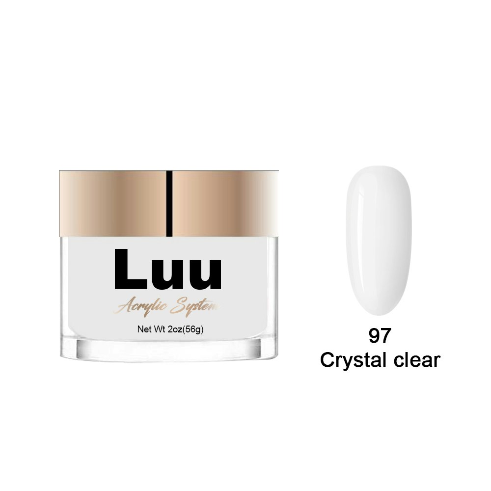 Acrylic transparent powder- Crystal clear 097