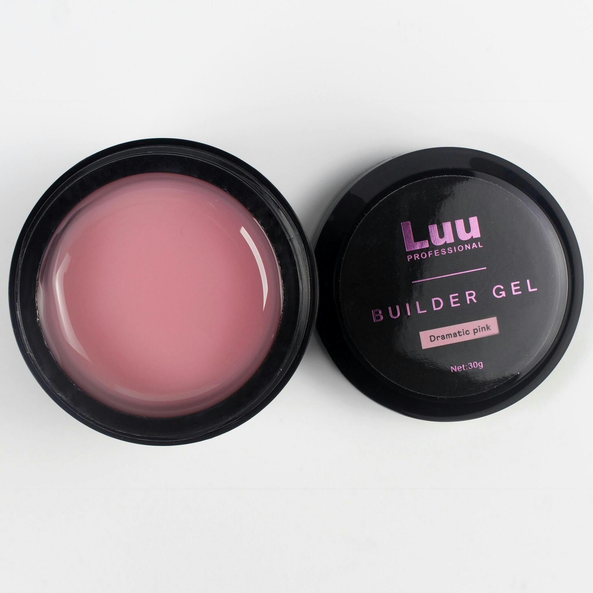 Gel builder Dramatic pink high viscosity 30g