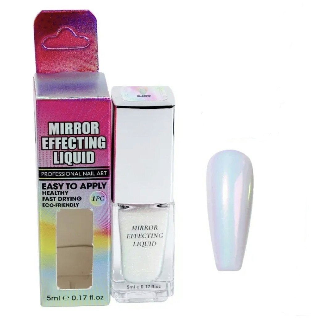 Mirror chrome liquid Turquiose 014