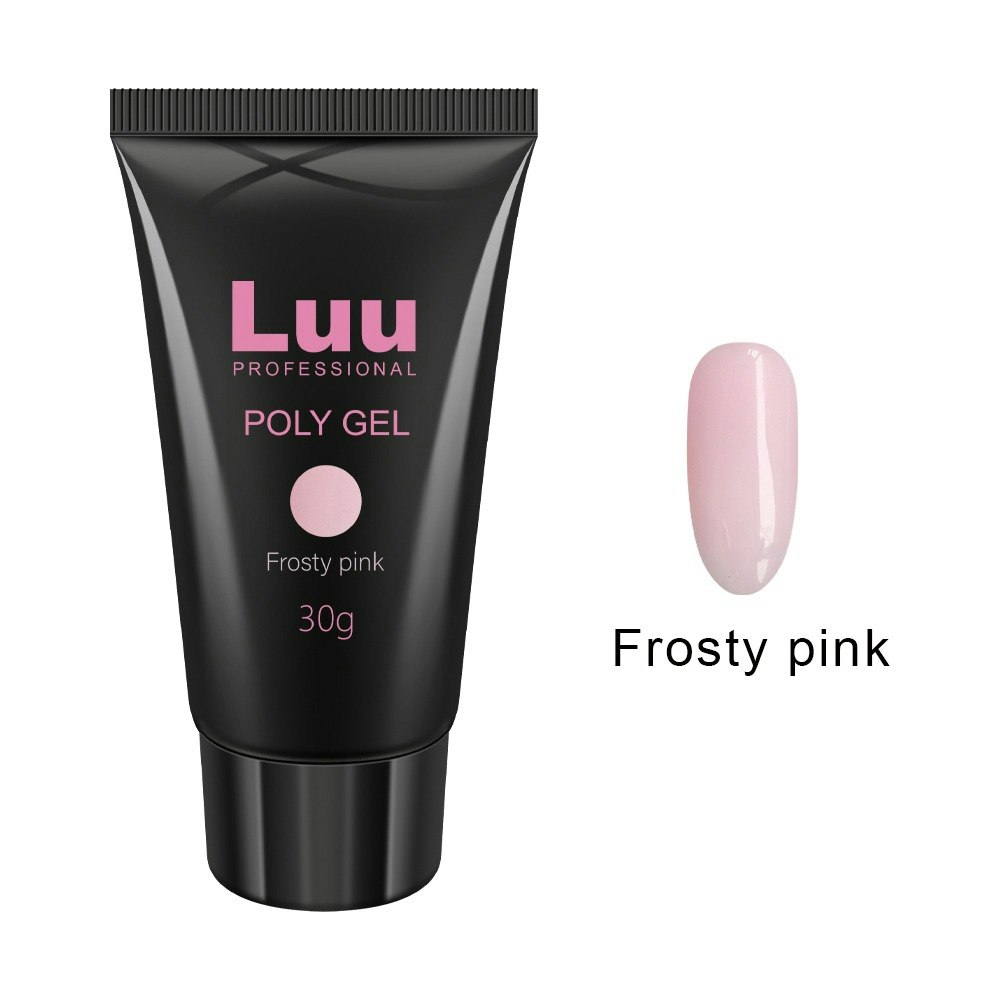 Poly gel color Frosty pink 30g