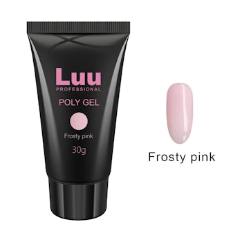 Poly gel color Frosty pink 30g