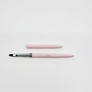 Gel brush oval size 8 pink