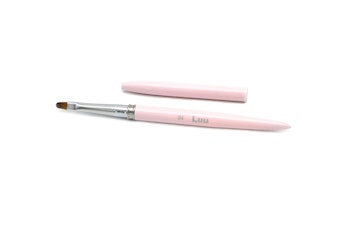 Gel brush oval size 4 pink