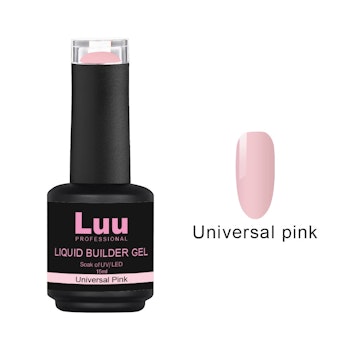Liquid builder gel Universal pink 15ml