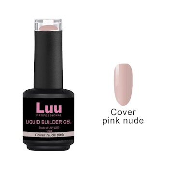 Liquid builder gel Cover Nude pink 15ml