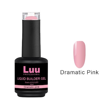 Liquid builder gel Dramatic pink 15ml
