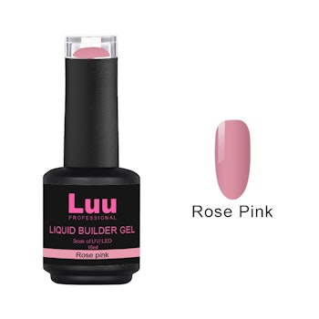 Liquid builder gel Rose pink 15ml