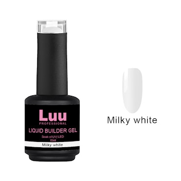 Liquid builder gel Milky white 15ml