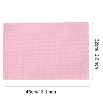 Disposable nail table Cover 125 pc pink