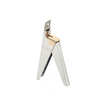 Stainless steel nail cutter silver