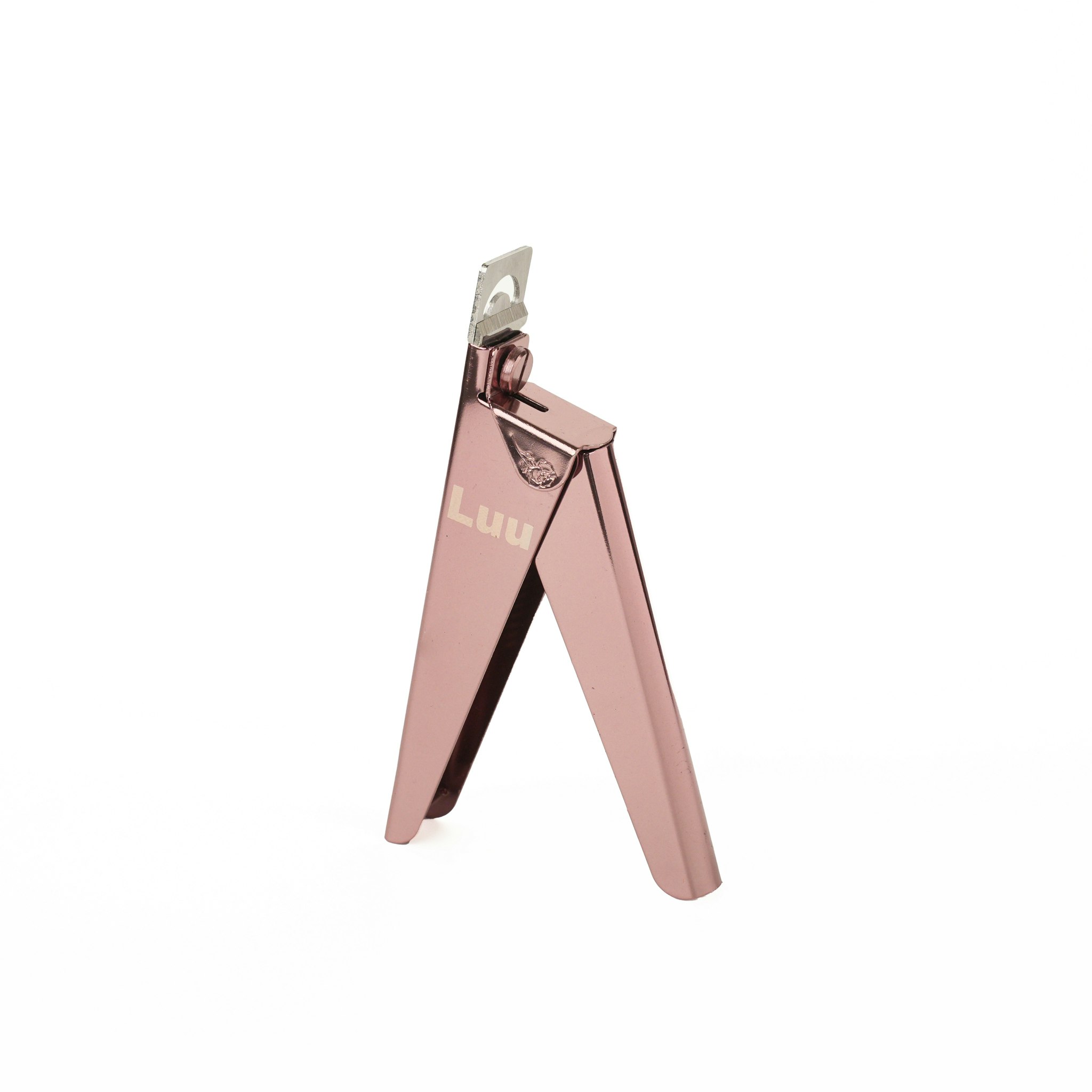 Stainless steel nail cutter pink