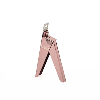 Stainless steel nail cutter pink