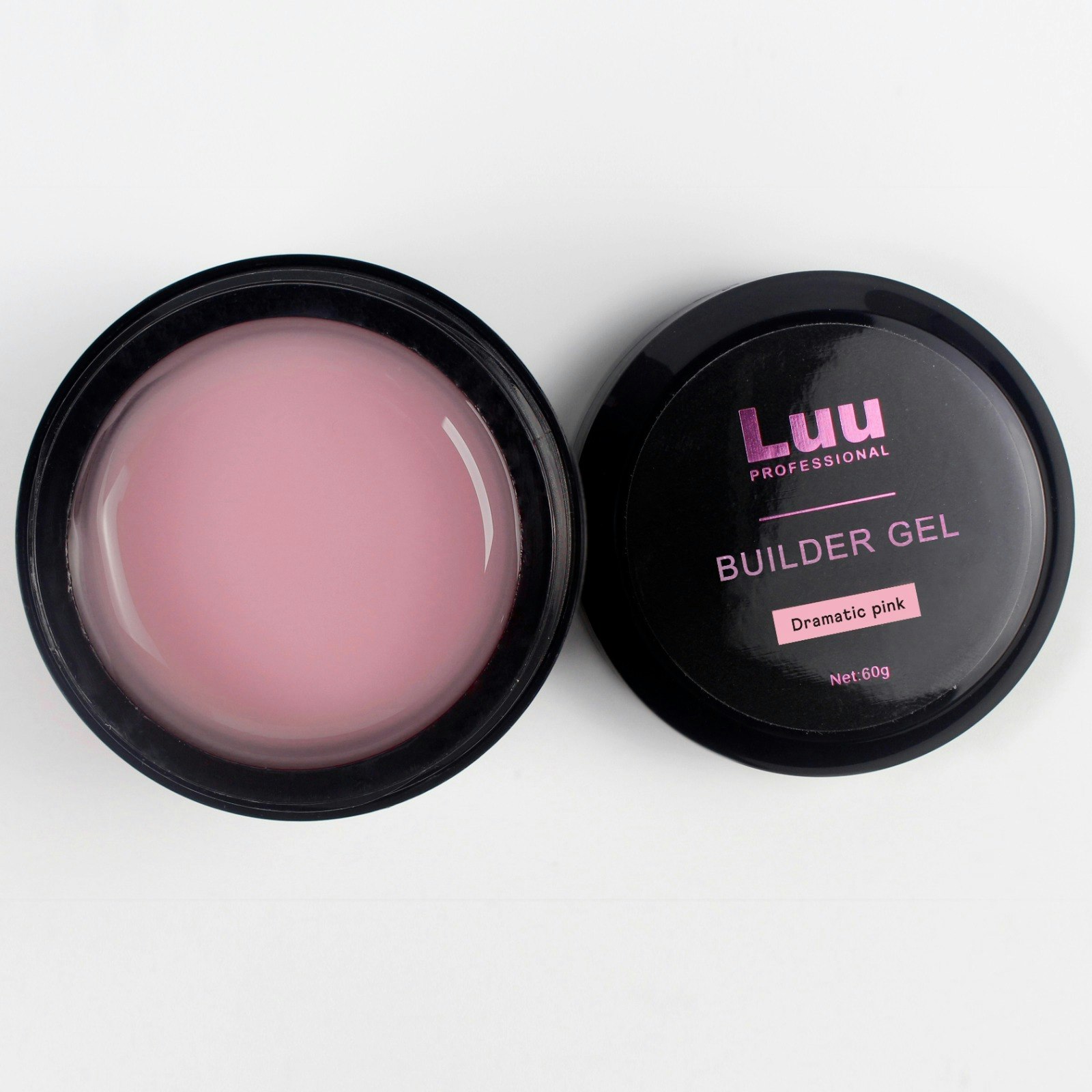 Gel builder Dramatic pink high viscosity 60g