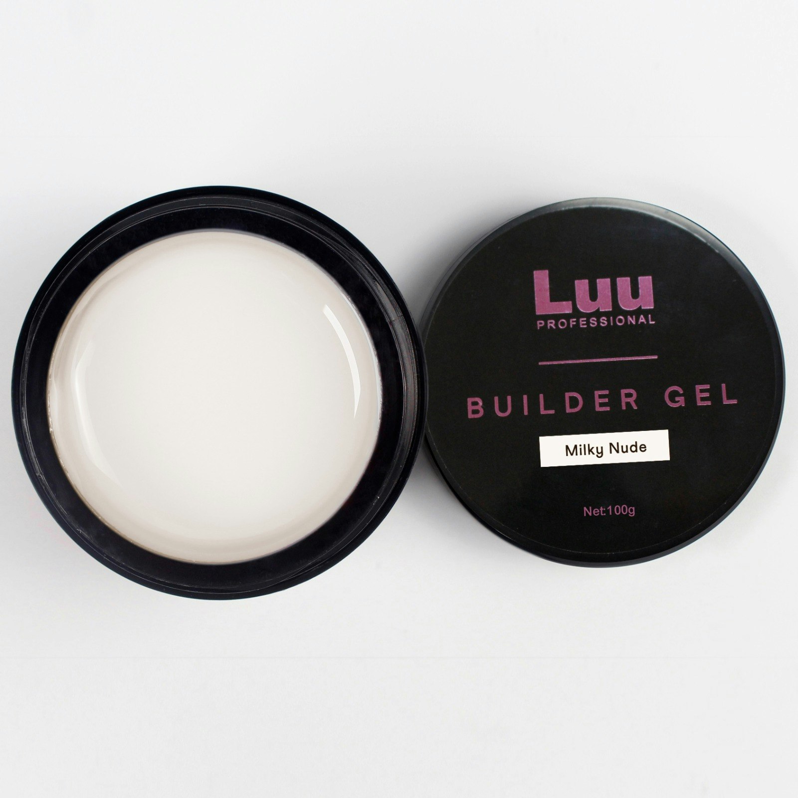 Gel builder Milky Nude high viscosity 100g
