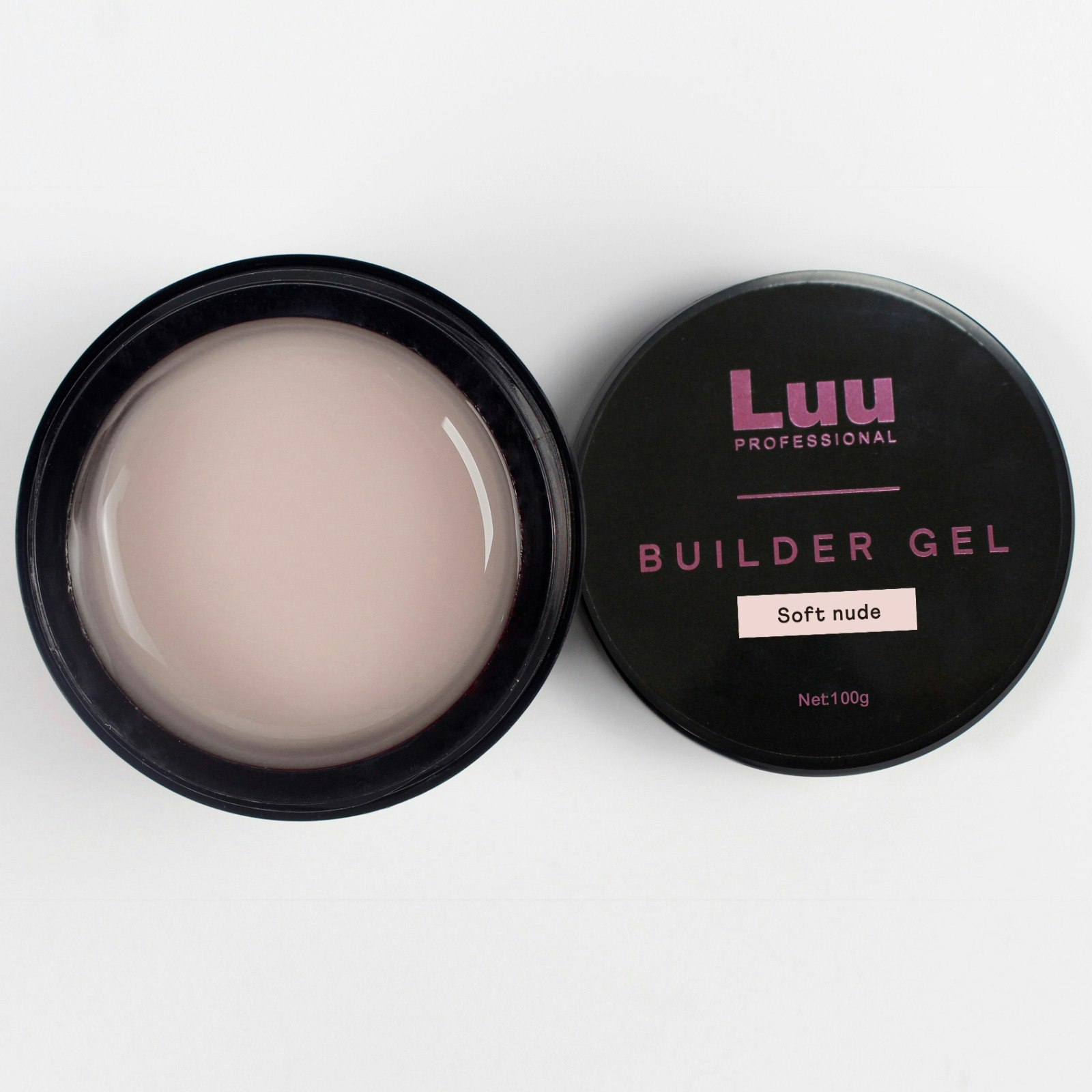 Gel builder Soft nude high viscosity 100g