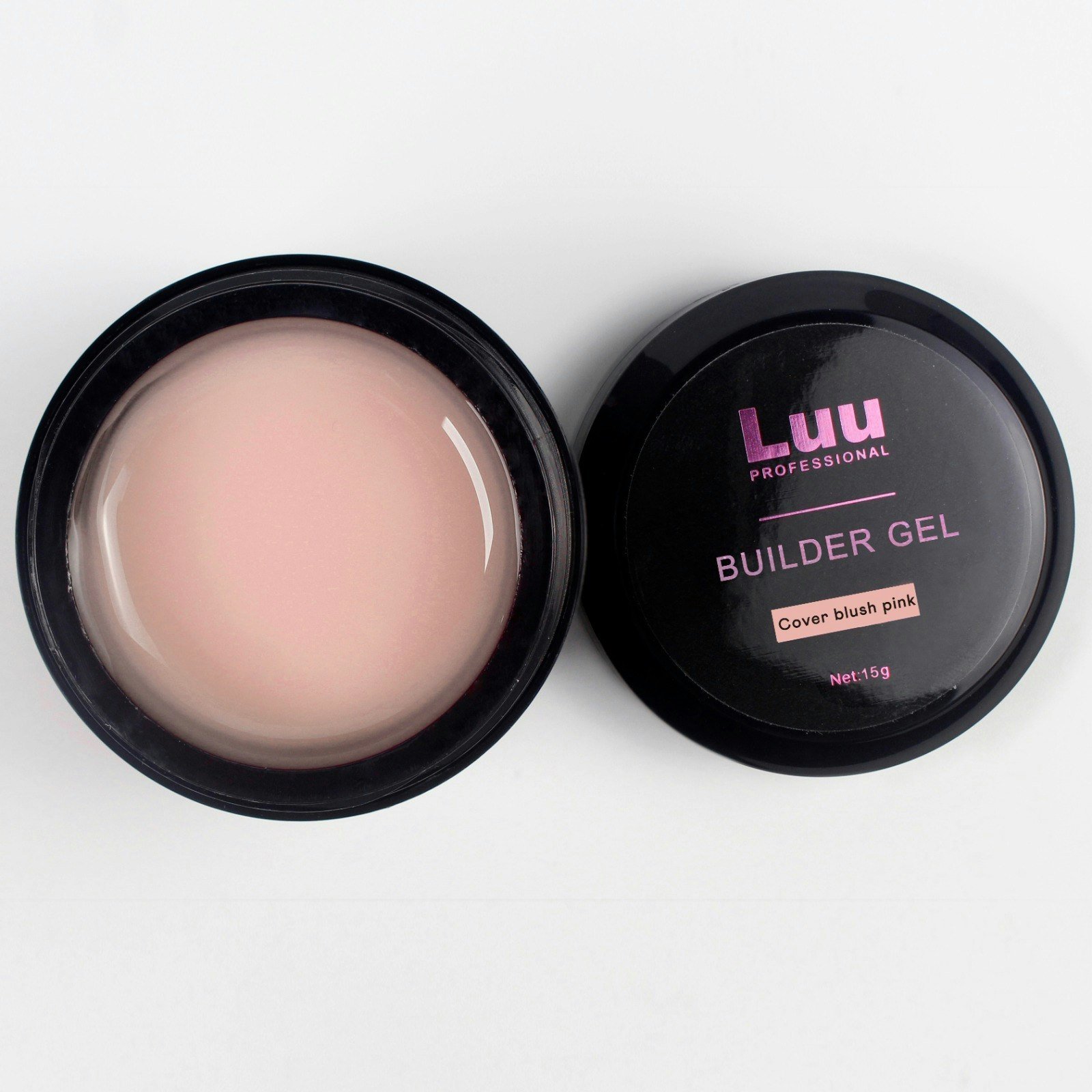 Gel builder Cover blush pink 15g