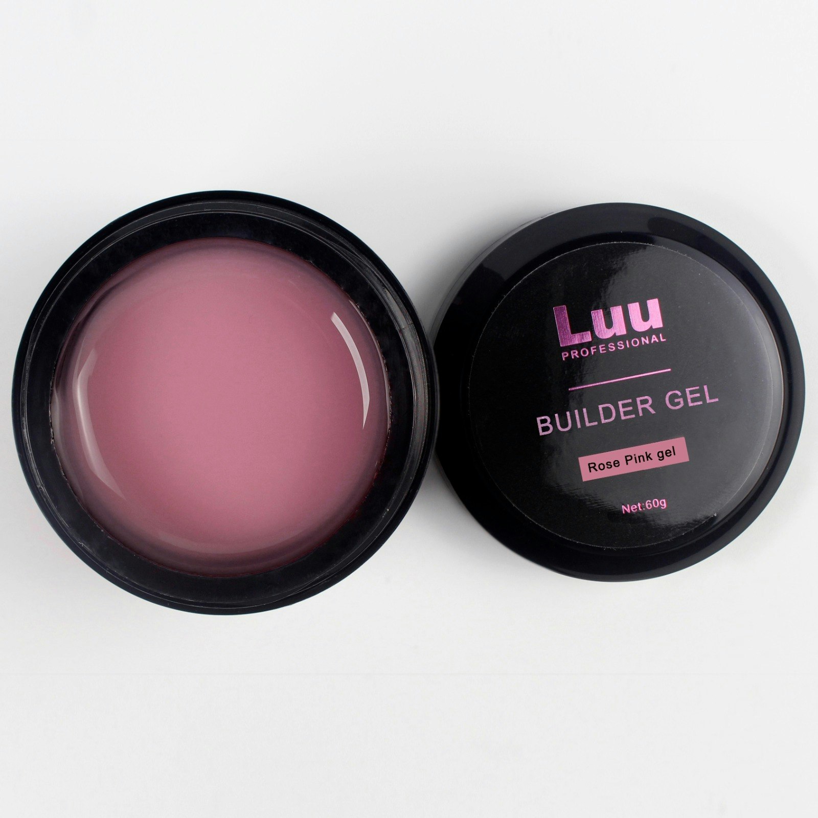 Gel builder Rose pink high viscosity 60g