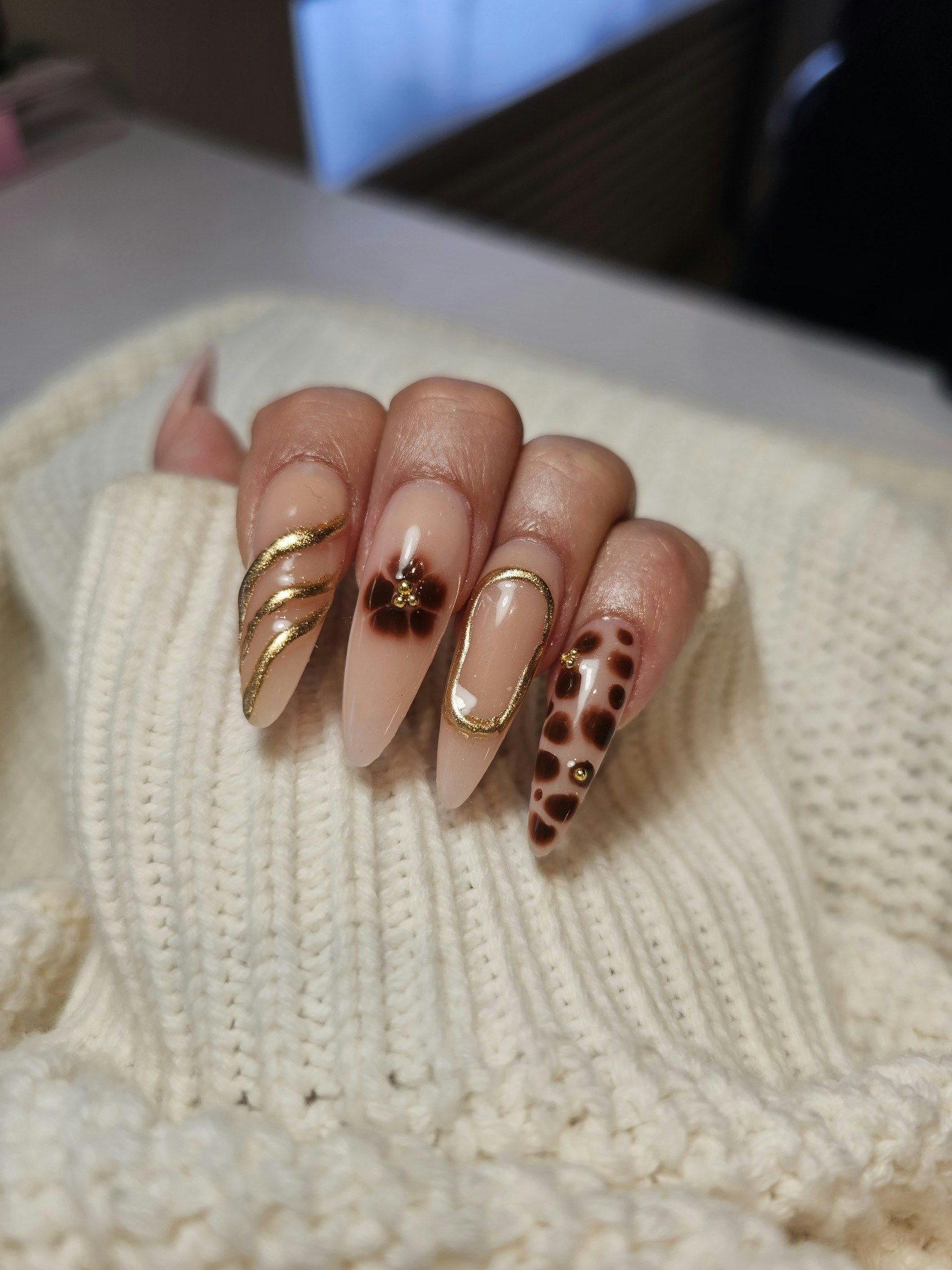 Blomming gel