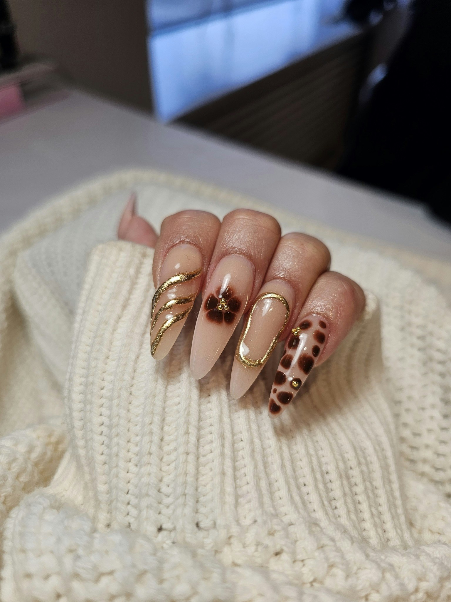 Gold chrome